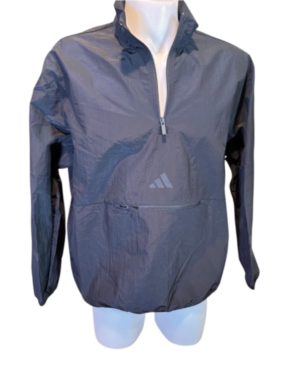 Men's Adidas Black Multi Sport woven 1/2 zip M